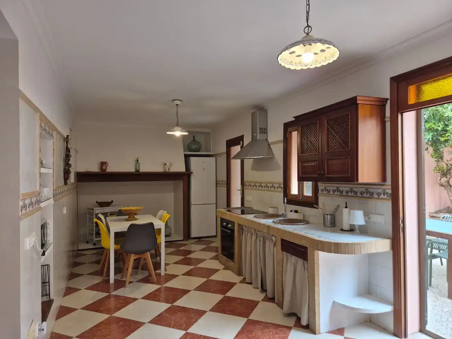 Cuina de Casa adosada de lloguer en Ariany amb Aire condicionat, Jardí privat i Traster