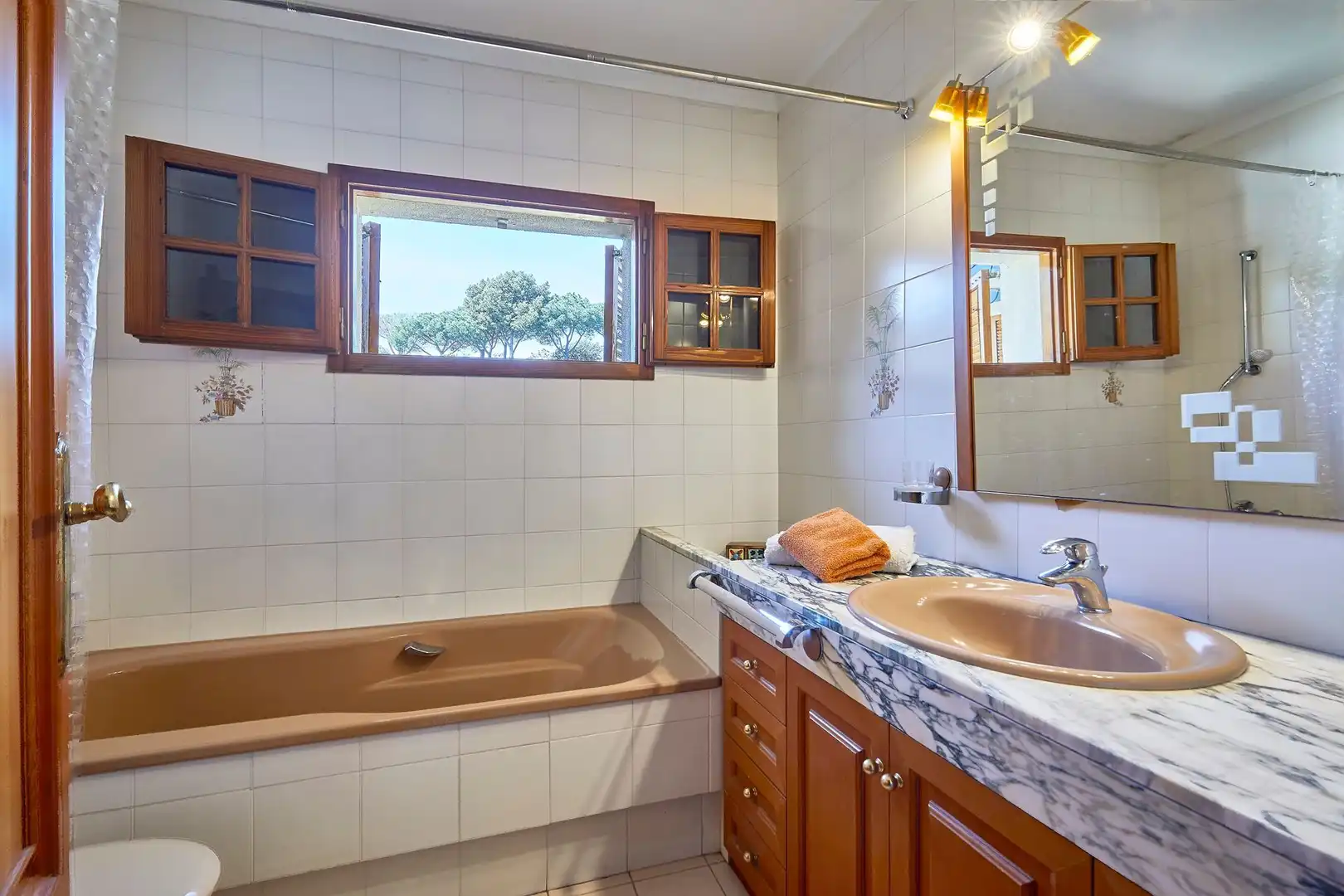 Baño de Casa o chalet en venta en Sant Fost de Campsentelles con Calefacción, Jardín privado y Terraza