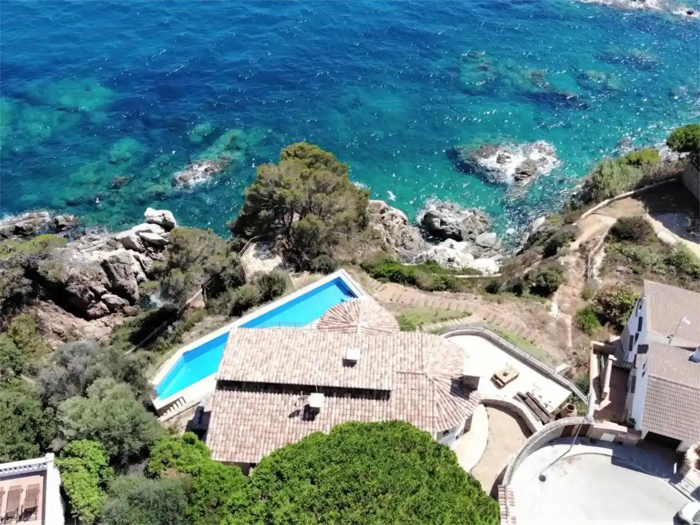 Piscina de Casa o chalet en venta en Lloret de Mar con Aire acondicionado, Piscina y Balcón