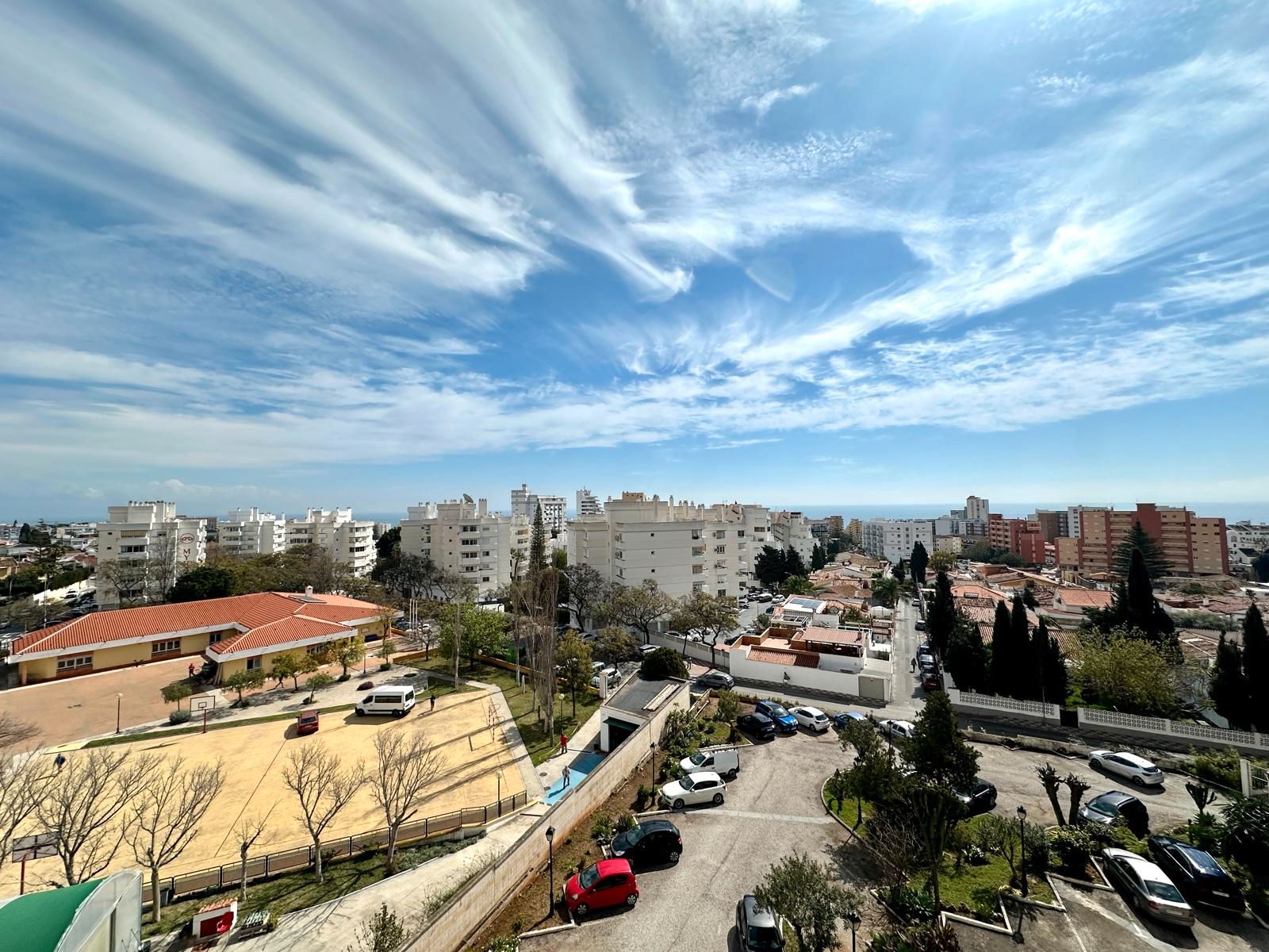 Vista exterior de Estudi en venda en Benalmádena amb Terrassa, Moblat i Rentadora