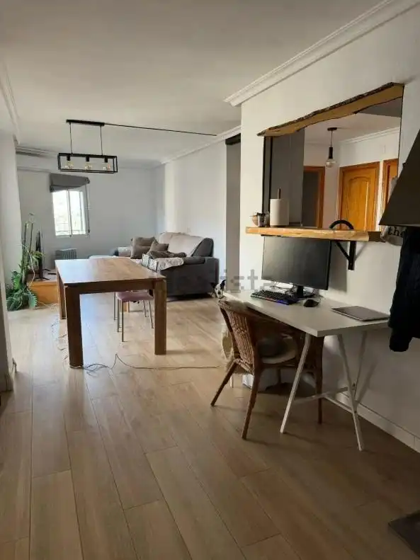 Sala de estar de Piso de alquiler en Alicante / Alacant con Aire acondicionado, Calefacción y Terraza