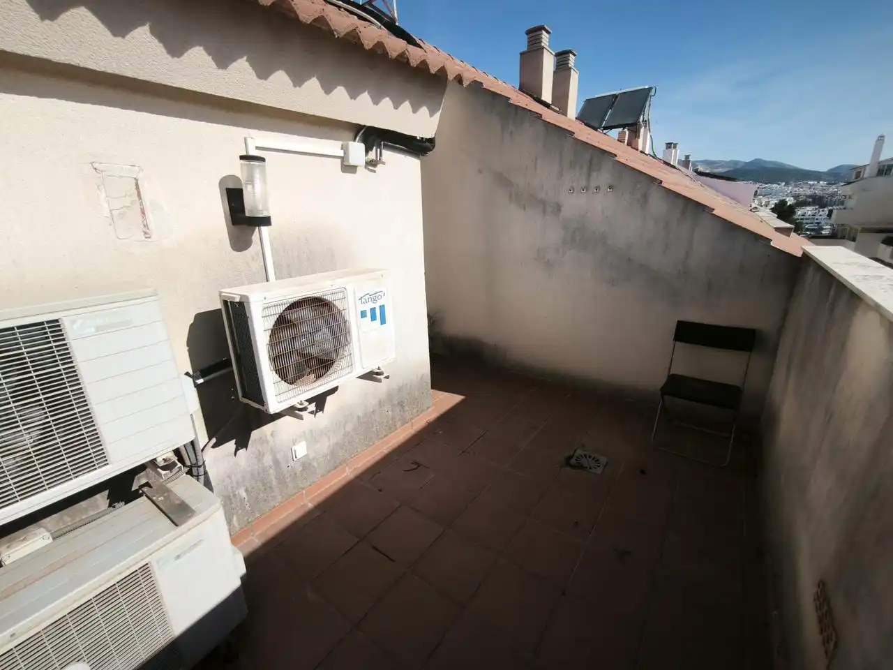Balcony of Houses for rent in Benalmádena  with Air Conditioner, Private garden and Terrace