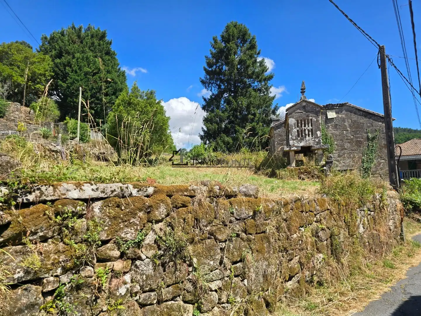 Vista exterior de Casa o xalet en venda en Cotobade amb Jardí privat