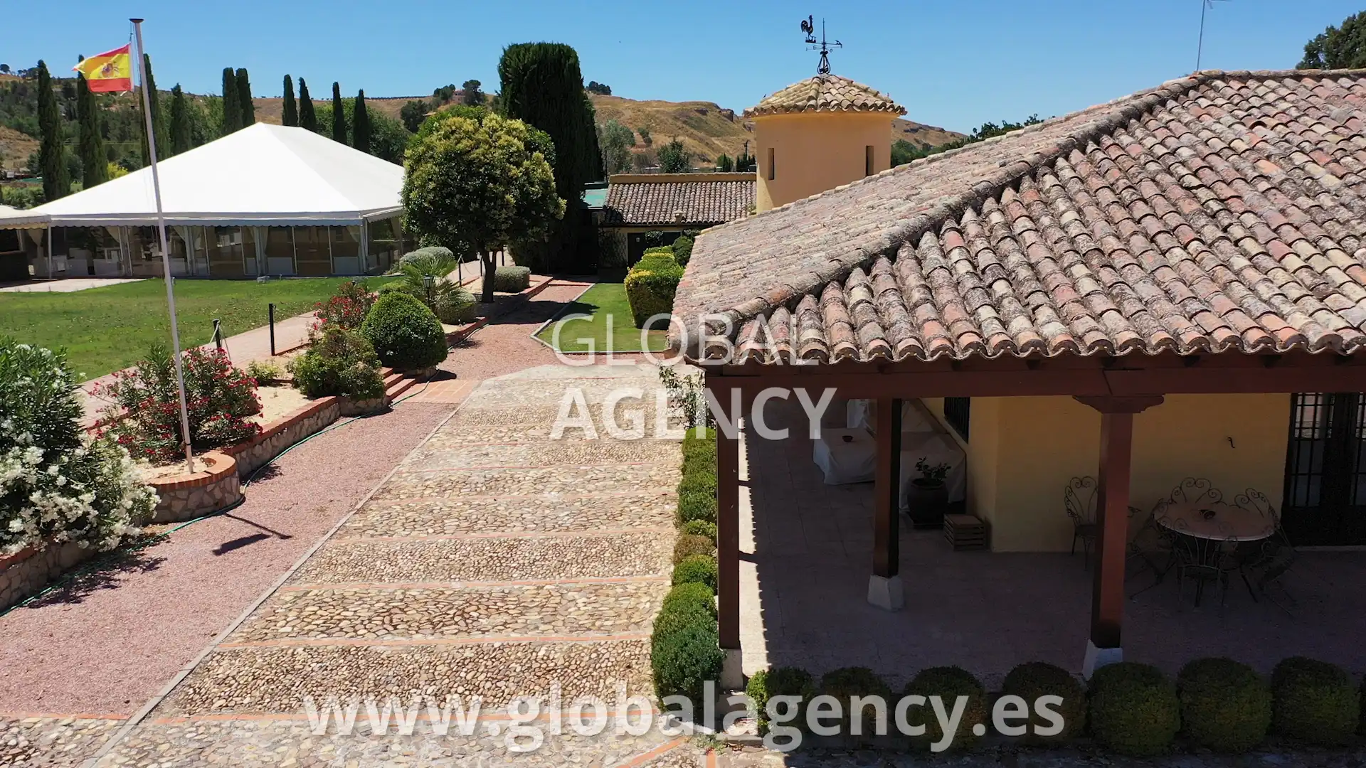 Jardí de Finca rústica en venda en Chinchón amb Aire condicionat, Calefacció i Jardí privat