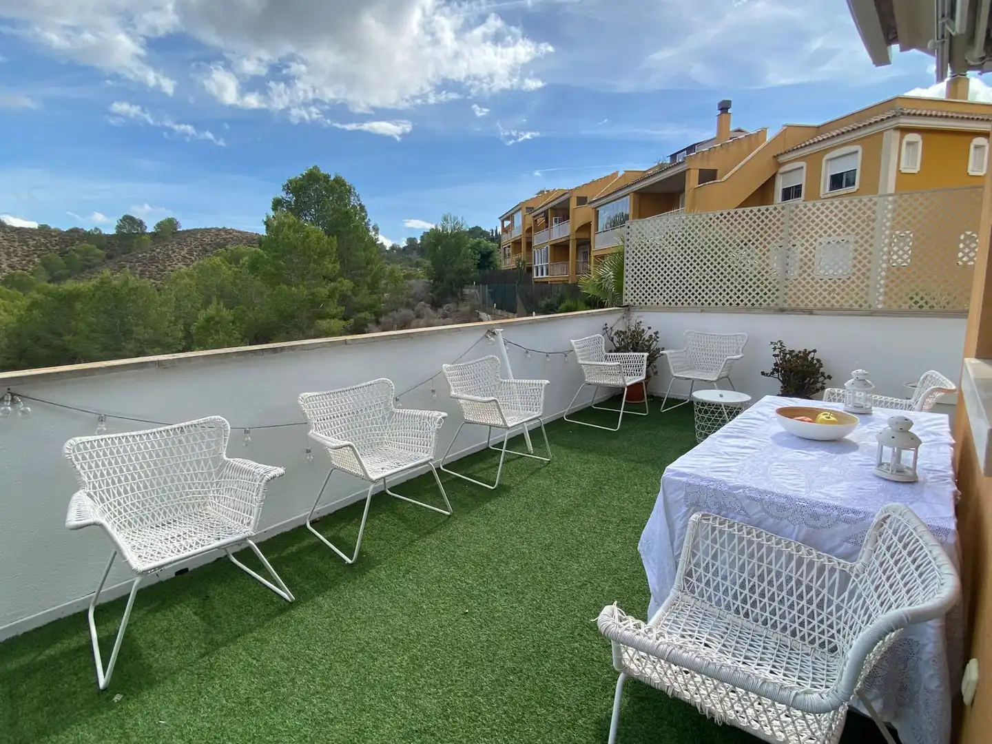 Terrasse von Dachboden zum Verkauf in Molina de Segura mit Klimaanlage, Heizung und Terrasse