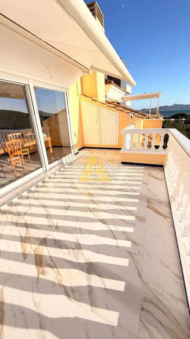 Terrace of Duplexes for sale in La Manga del Mar Menor  with Air Conditioner, Heating and Terrace