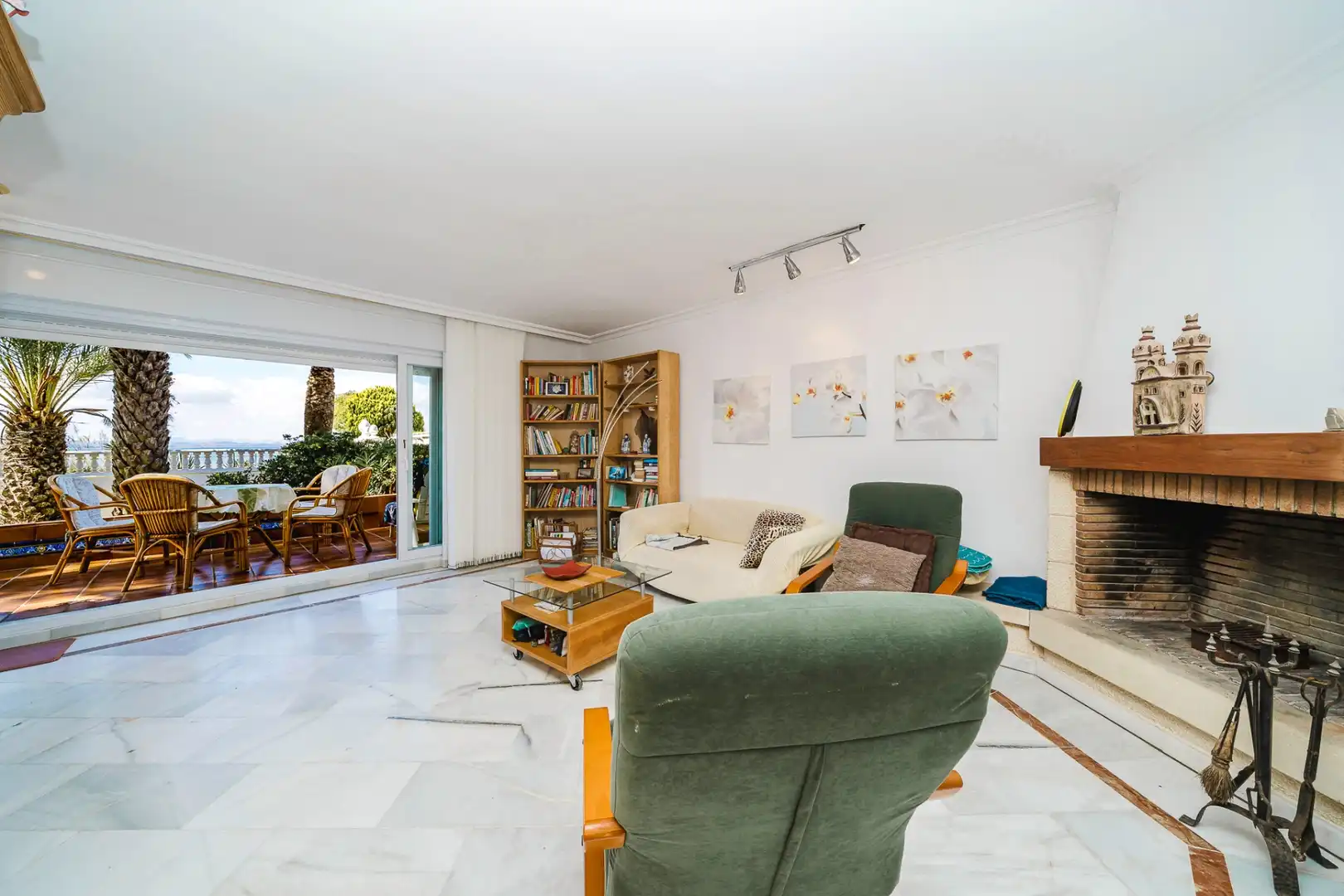 Living room of Houses for sale in La Manga del Mar Menor  with Air Conditioner and Terrace