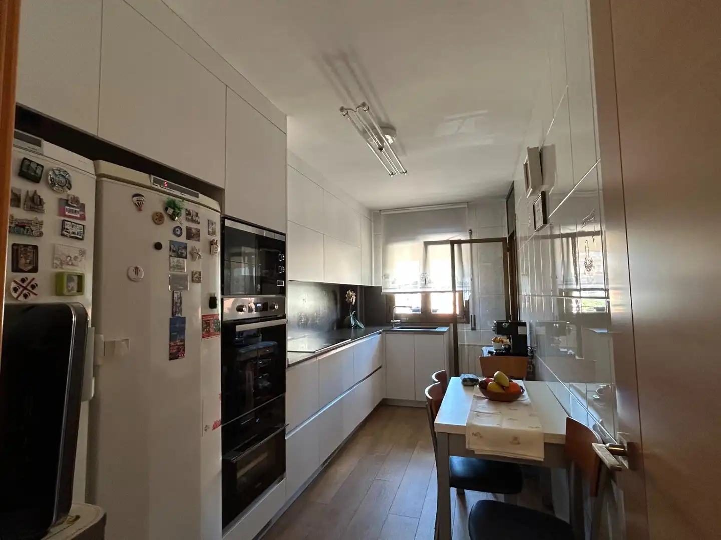 Cuina de Pis en venda en Les Franqueses del Vallès amb Aire condicionat, Parquet i Balcó