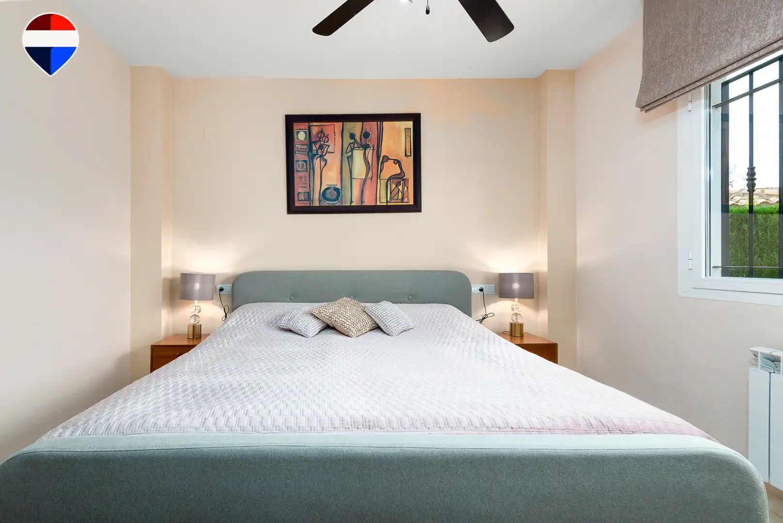 Habitación de Casa o chalet en venta en Mutxamel con Aire acondicionado, Terraza y Piscina