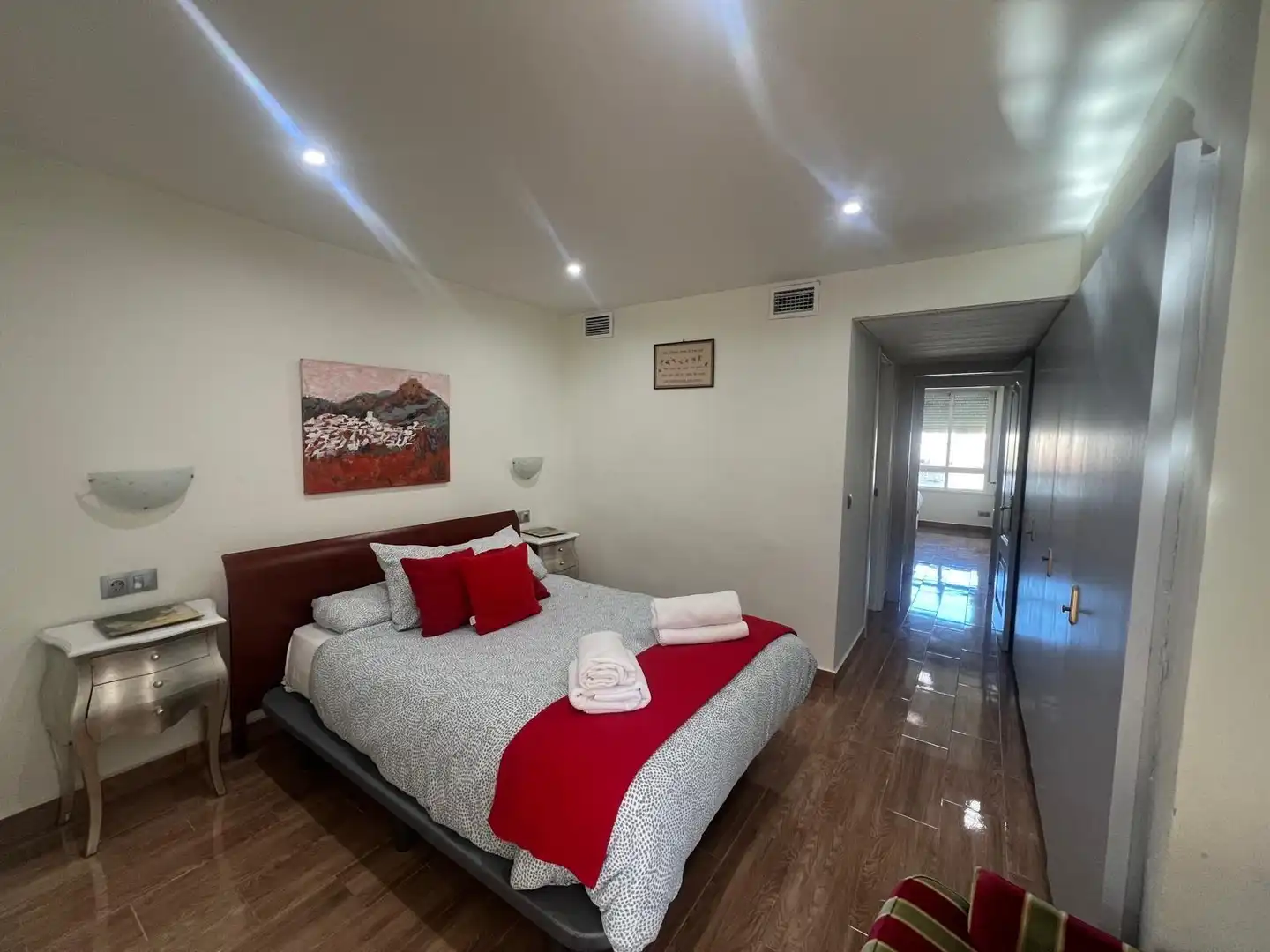 Schlafzimmer von Wohnung zum Verkauf in Torremolinos mit Klimaanlage und Gemeinschaftspool