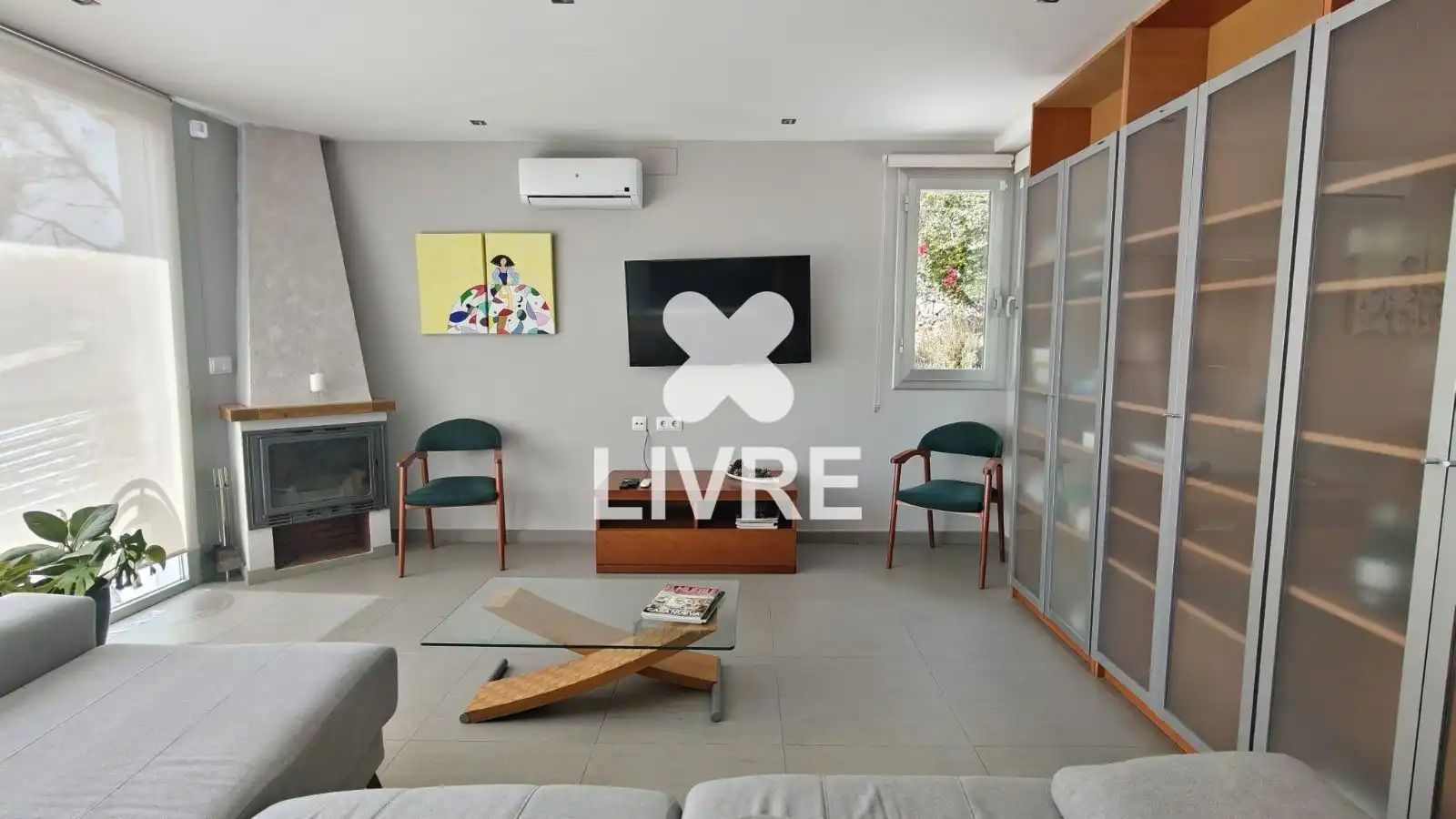 Sala de estar de Casa o chalet en venta en Cunit con Aire acondicionado, Calefacción y Piscina