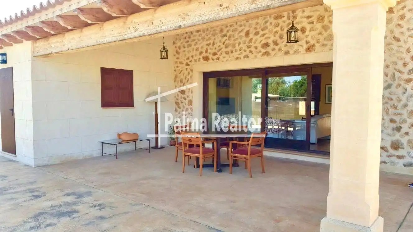 Terraza de Finca rústica en venta en Binissalem con Calefacción, Jardín privado y Terraza