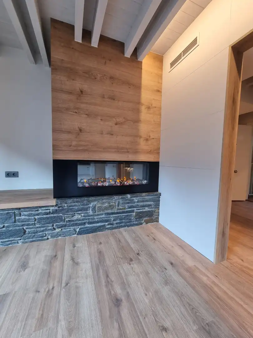 Sala de estar de Piso en venta en Vielha e Mijaran con Aire acondicionado, Calefacción y Parquet