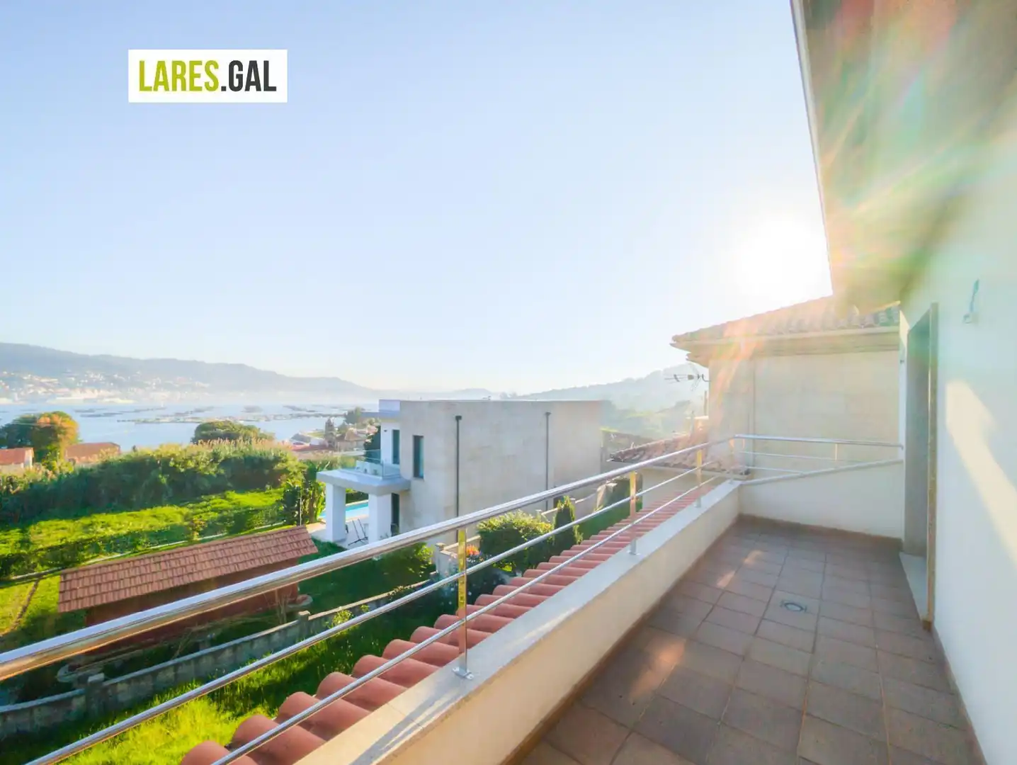 Terraza de Casa o chalet en venta en Moaña, Pontevedra