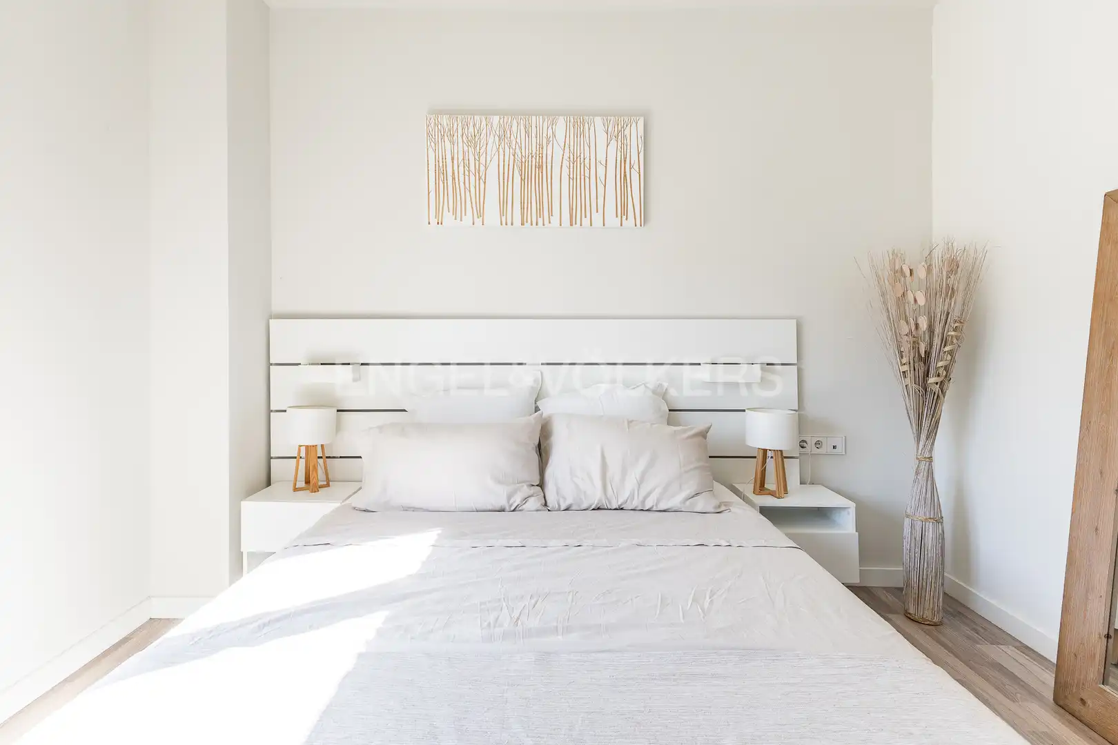 Bedroom of Flat for sale in Sant Adrià de Besòs  with Air Conditioner, Heating and Parquet flooring