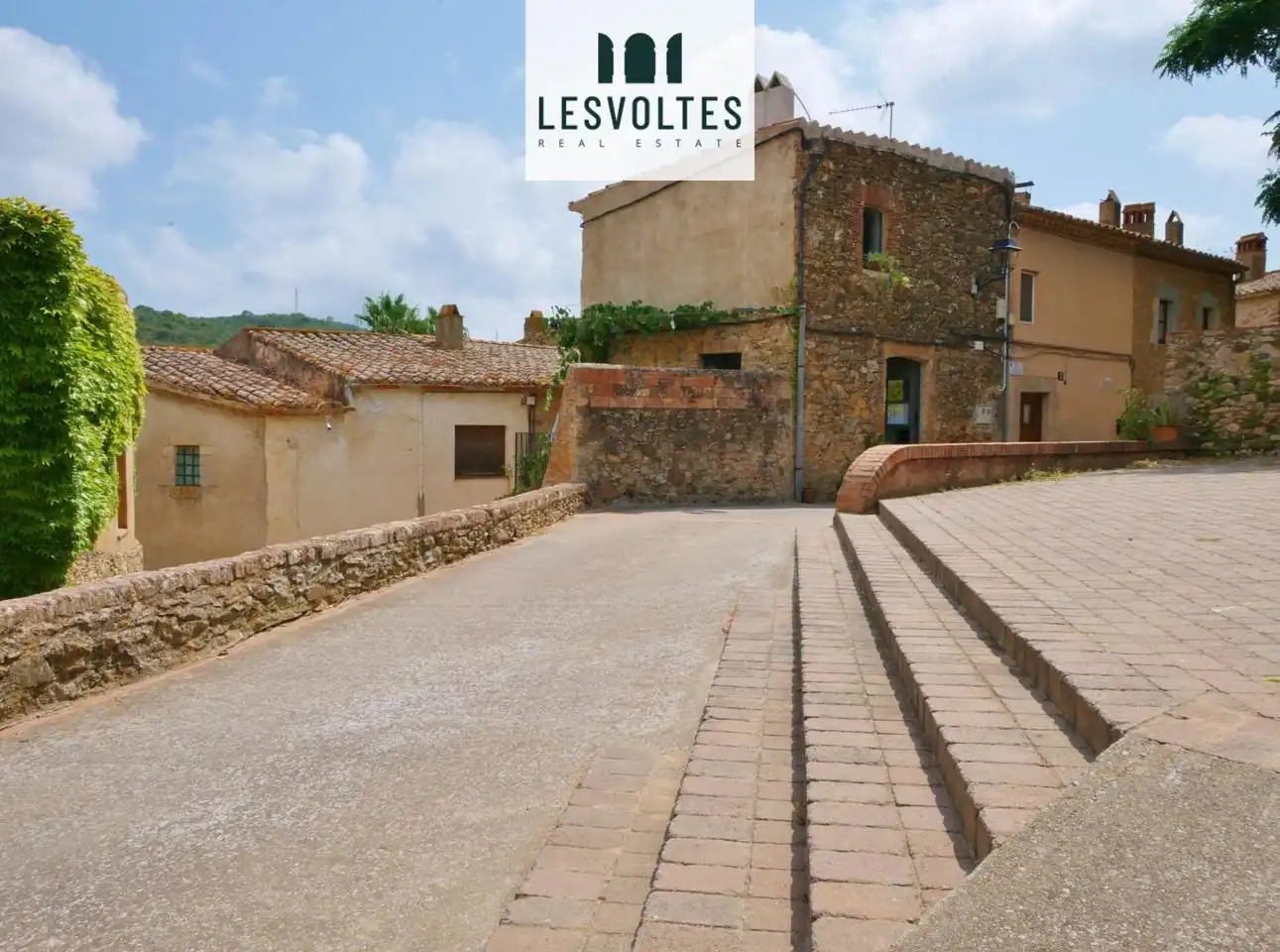 Vista exterior de Casa adosada en venta en Palafrugell con Jardín privado, Terraza y Alarma