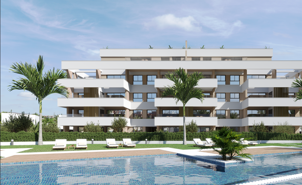 Exterior view of Flat for sale in Torre-Pacheco  with Terrace and Swimming Pool