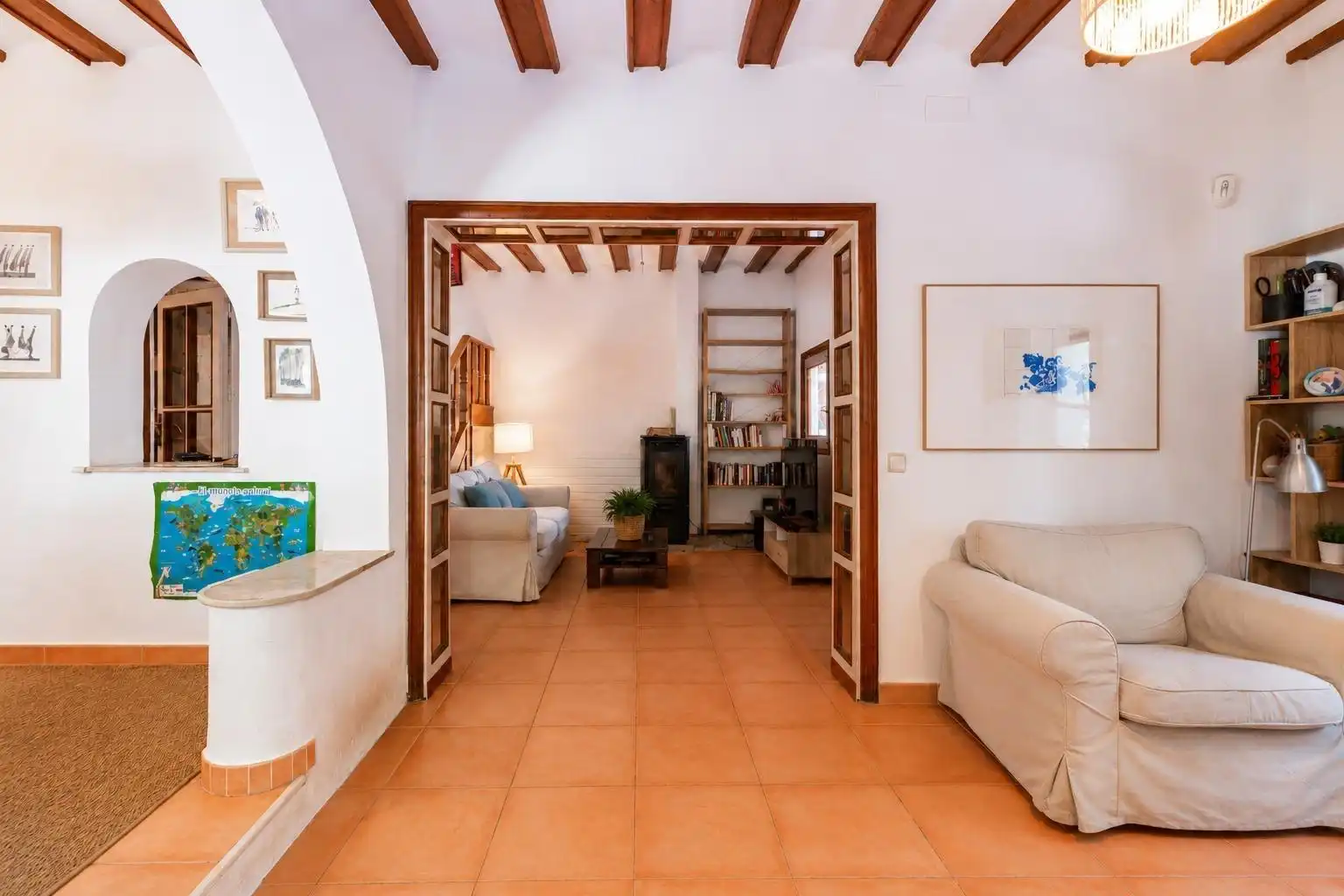 Casa aparellada amb piscina en venda a Abantos - Carmelitas, imagen 10