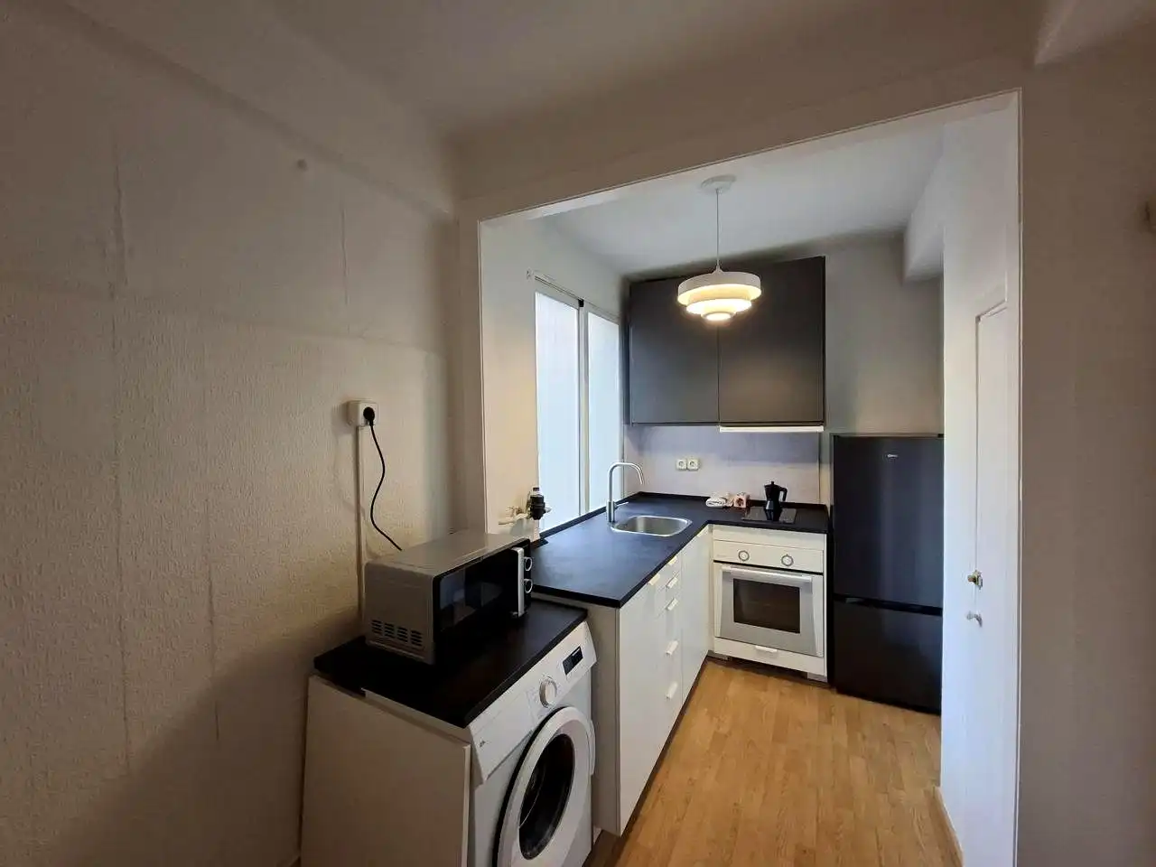 Kitchen of Office for rent in Madrid  with Air Conditioner, Heating and Storage room