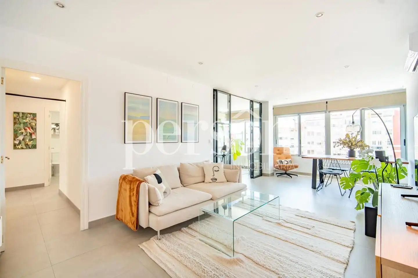 Sala d'estar de Pis en venda en  Valencia Capital amb Aire condicionat i Calefacció