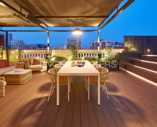 Terrace of Attic for sale in  Barcelona Capital  with Air Conditioner, Heating and Parquet flooring