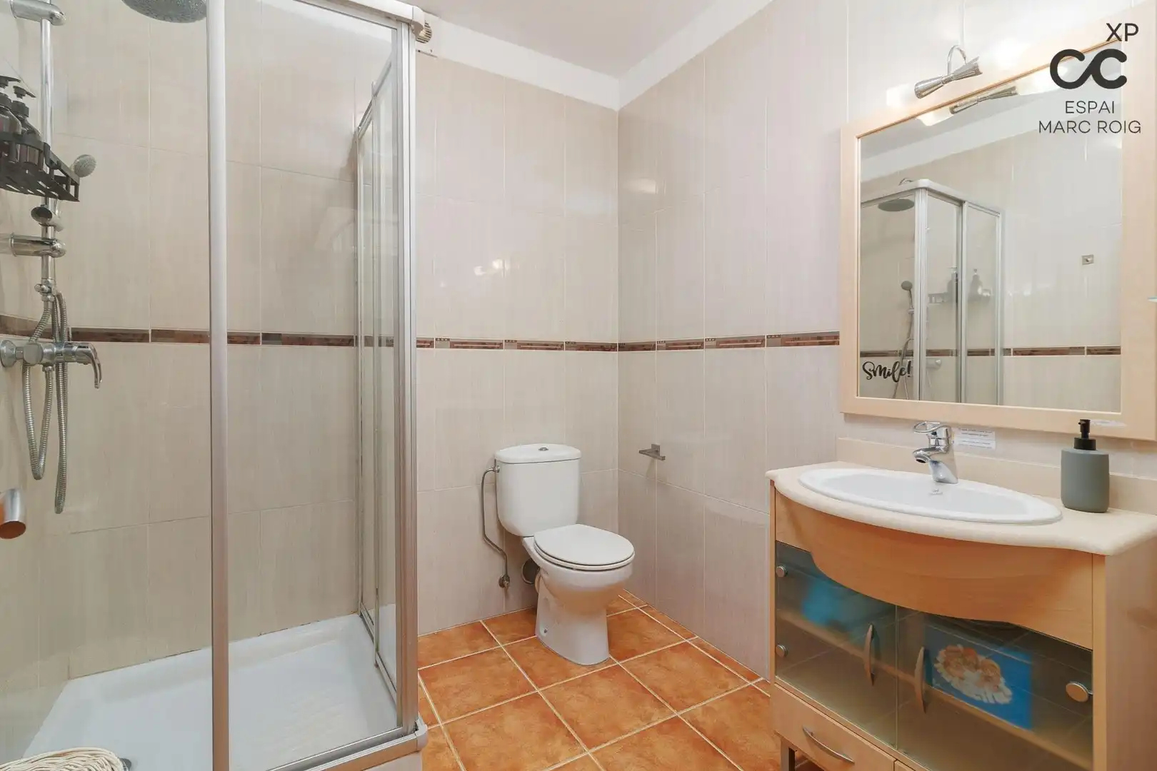 Bathroom of Attic for sale in Portbou  with Air Conditioner, Heating and Terrace