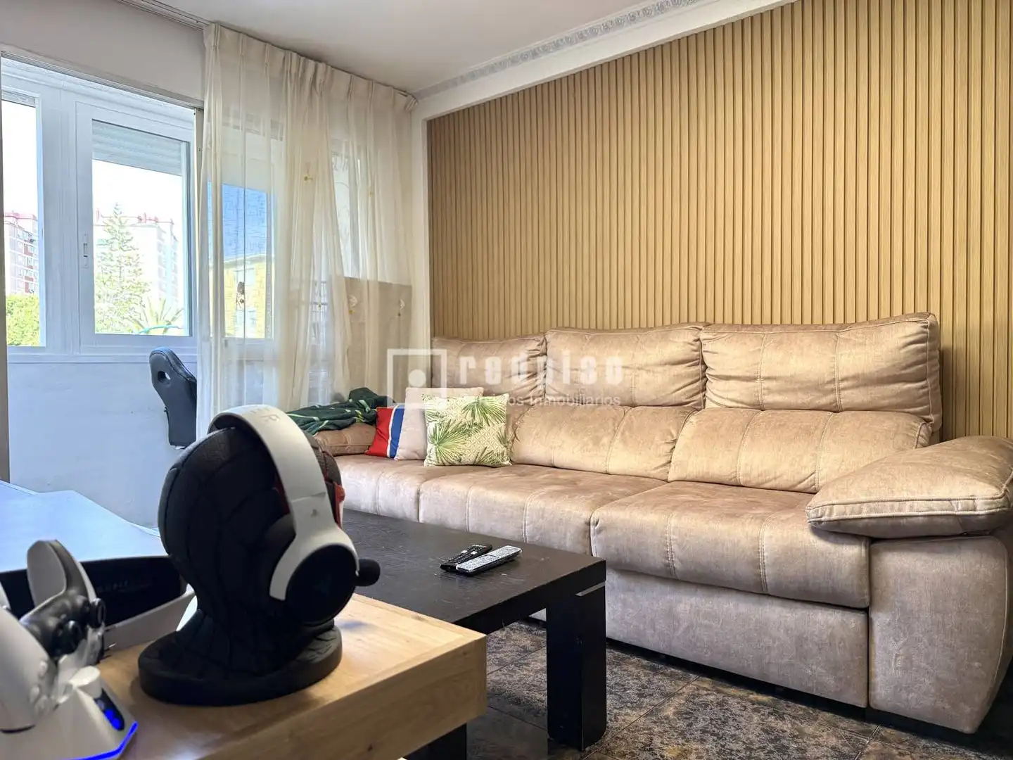 Sala de estar de Piso en venta en Málaga