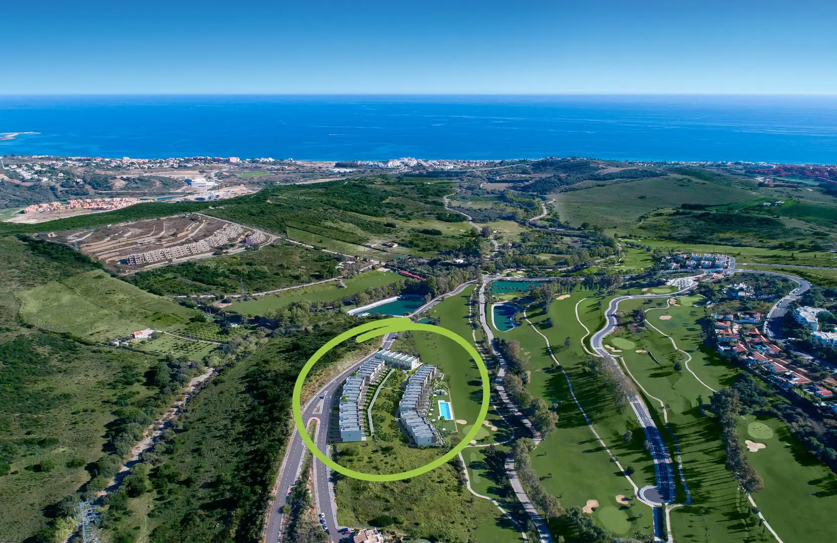 Vista exterior de Finca rústica en venda en Estepona