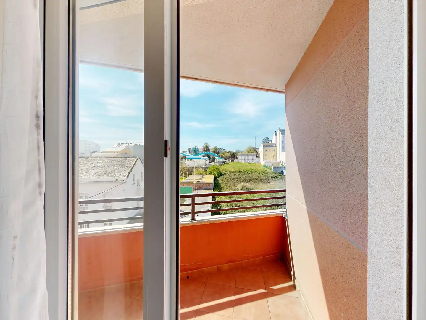 Balcony of Flat for sale in Foz  with Heating, Terrace and Storage room