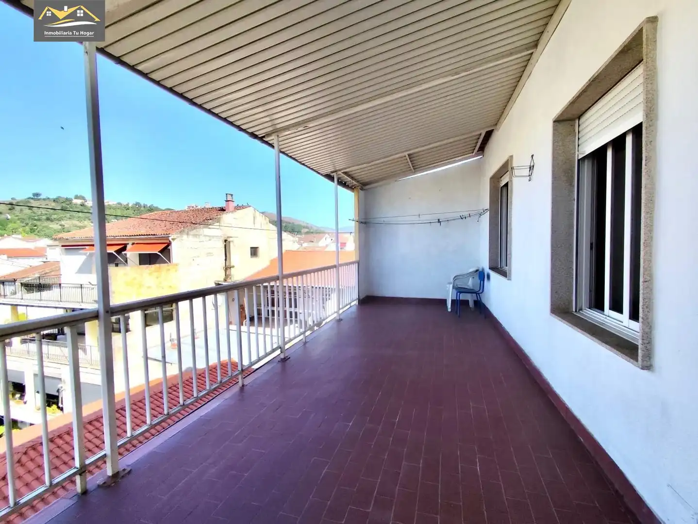 Terrace of Flat for rent in Verín  with Heating, Terrace and Furnished