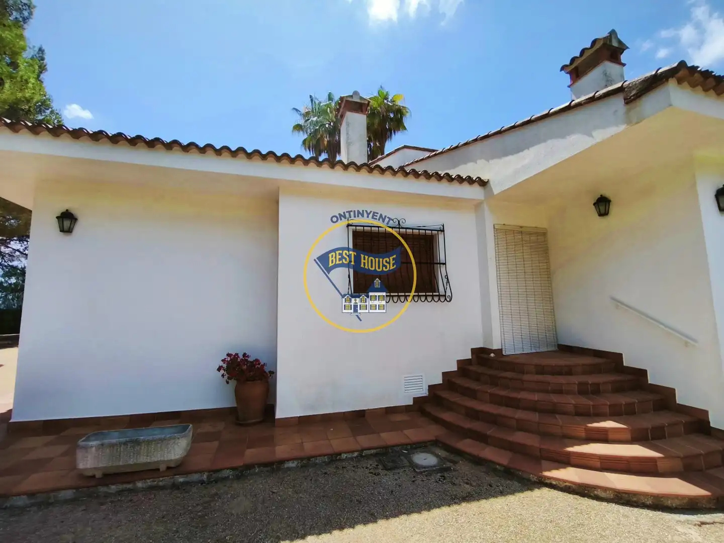 Vista exterior de Casa o chalet en venta en Ontinyent con Aire acondicionado, Calefacción y Jardín privado