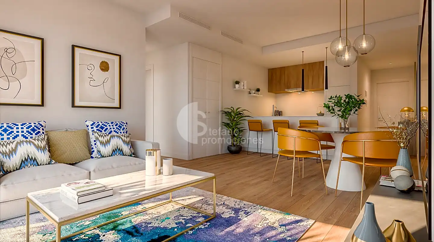 Piso con piscina en venta en Estepona Pueblo, imagen 3
