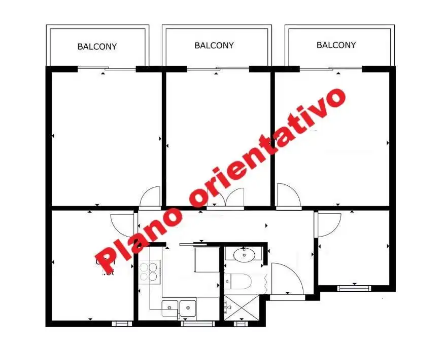 Piso en venta en Barcelona con Aire acondicionado, Parquet y Balcón