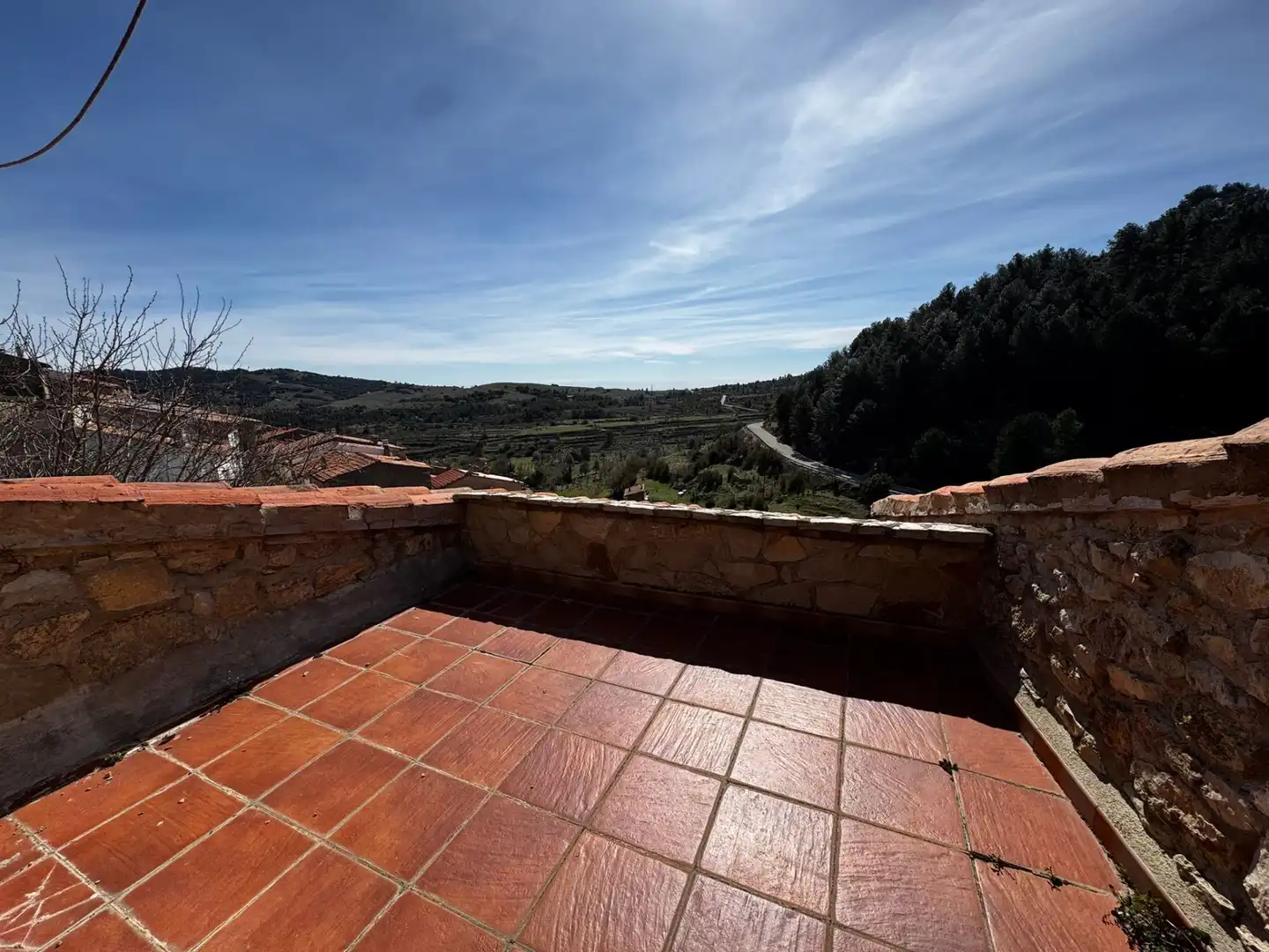 Terraza de Finca rústica en venta en La Pobla de Benifassà con Calefacción, Jardín privado y Terraza