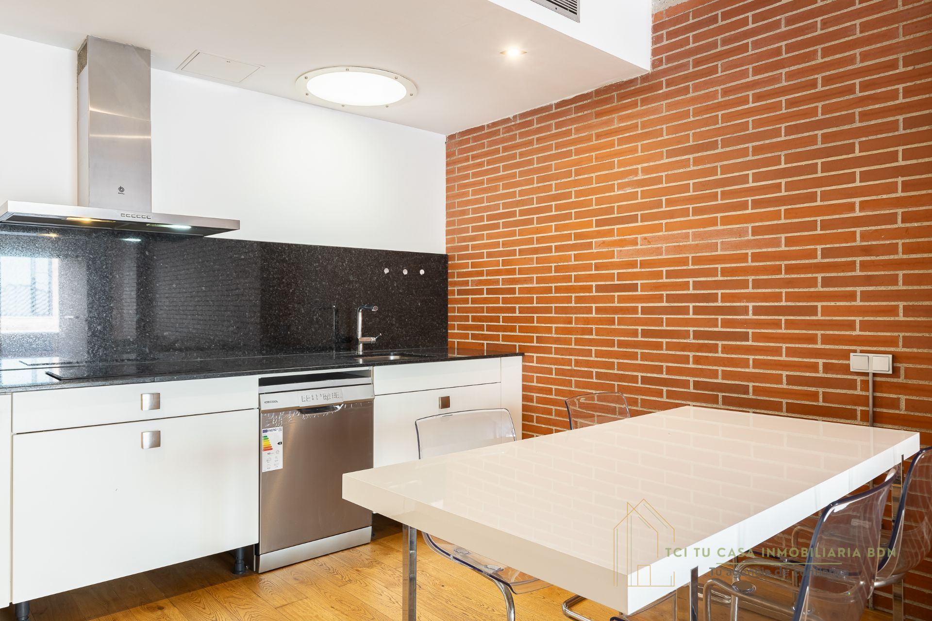 Kitchen of Duplex for sale in  Barcelona Capital  with Air Conditioner and Heating