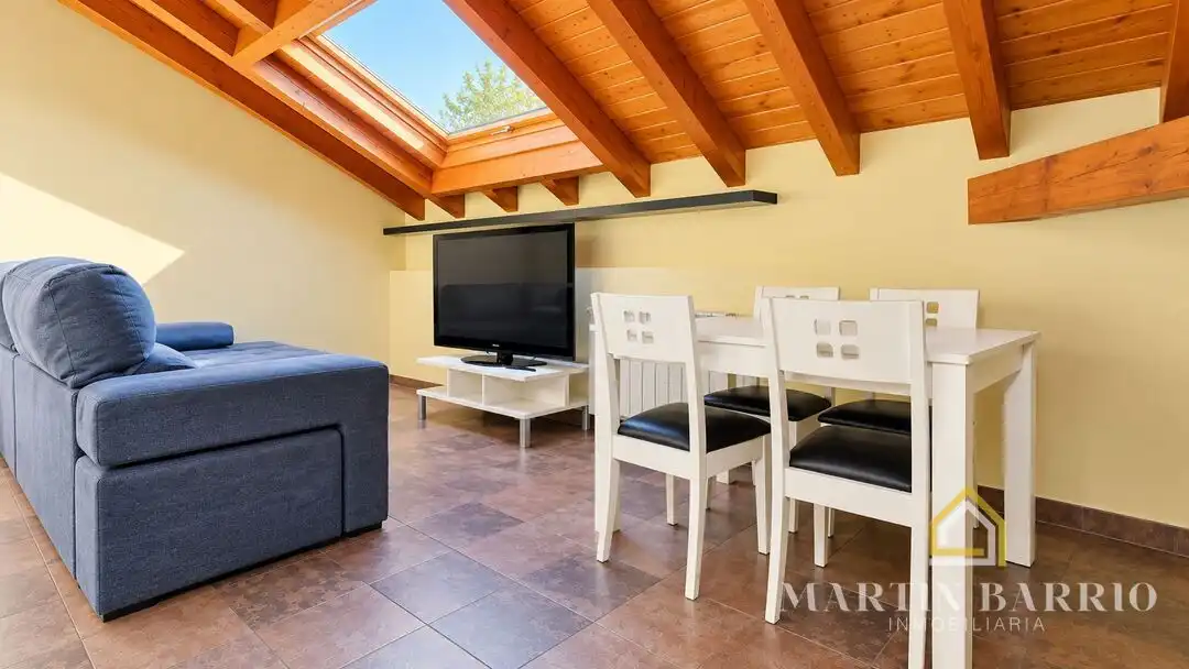 Sala de estar de Ático en venta en Muskiz, Bizkaia