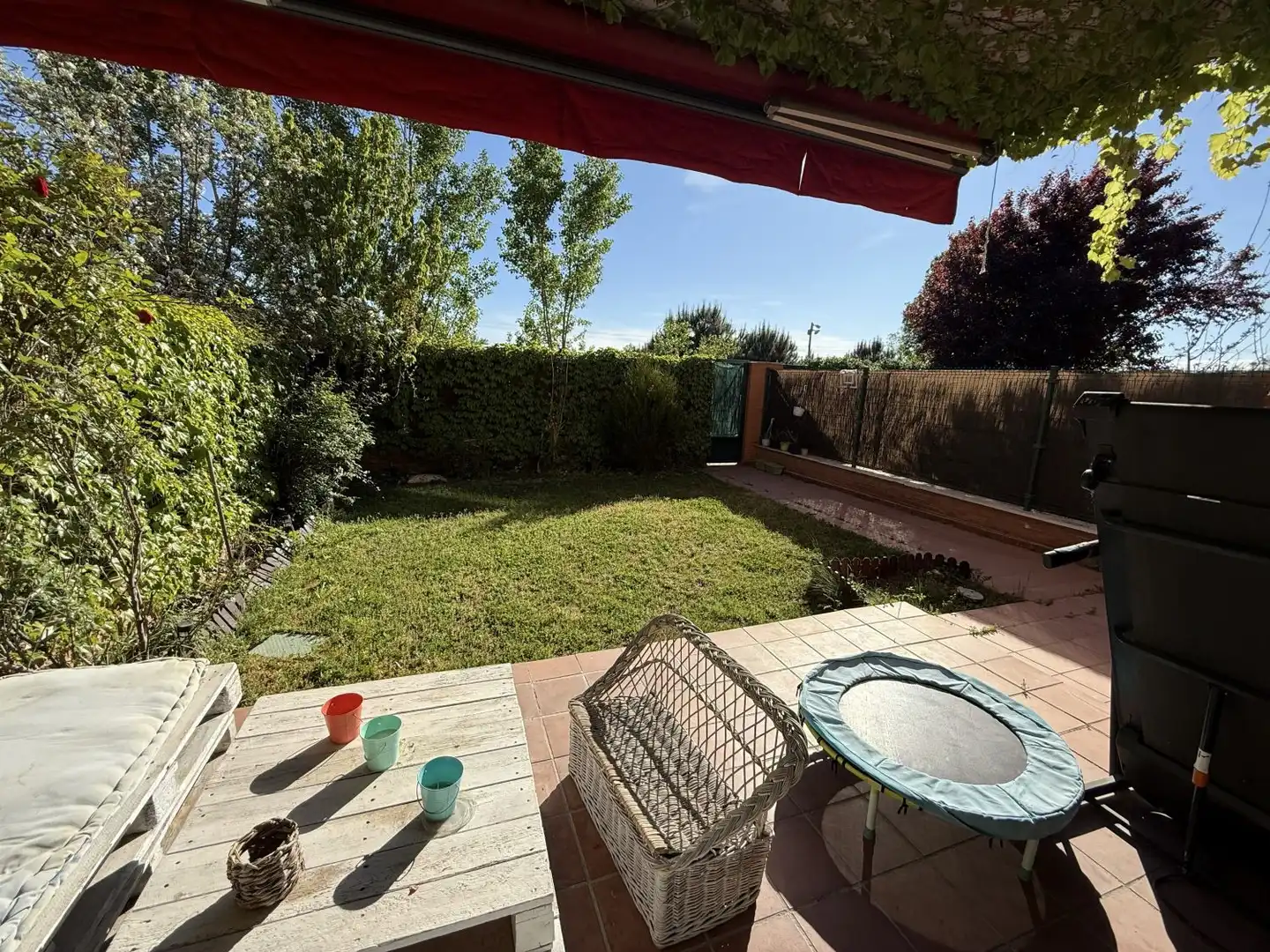 Garden of Flat for rent in Las Rozas de Madrid  with Air Conditioner, Parquet flooring and Terrace