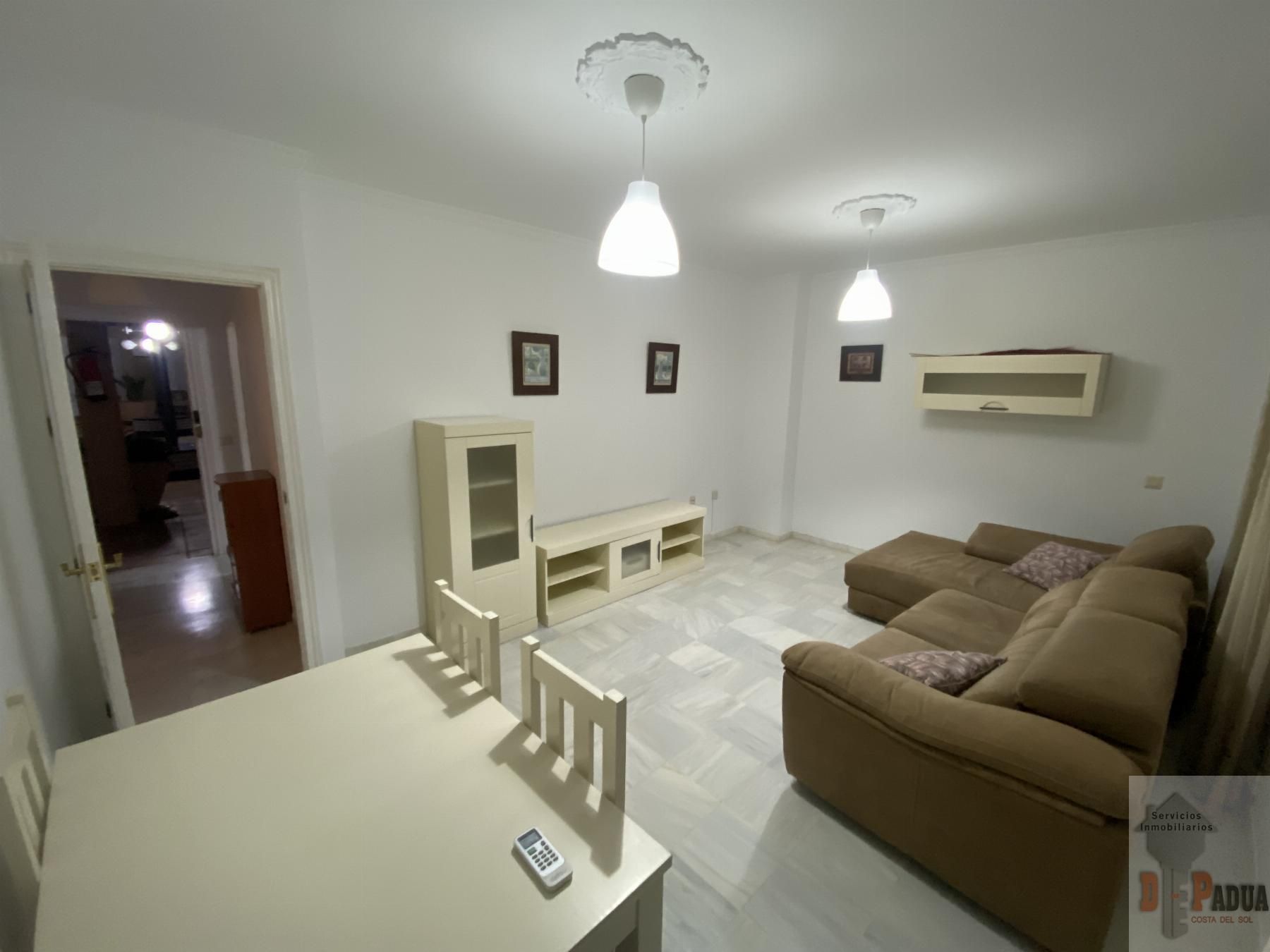 Living room of Flat to rent in Campillos  with Air Conditioner, Furnished and Balcony