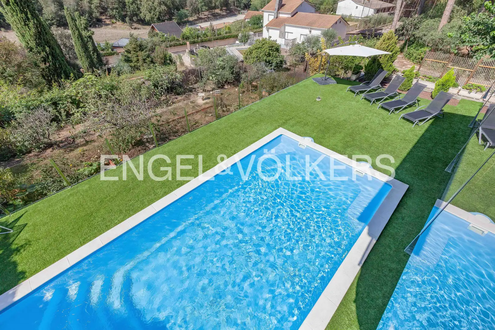 Piscina de Casa o chalet de alquiler en Llinars del Vallès con Aire acondicionado, Calefacción y Jardín privado