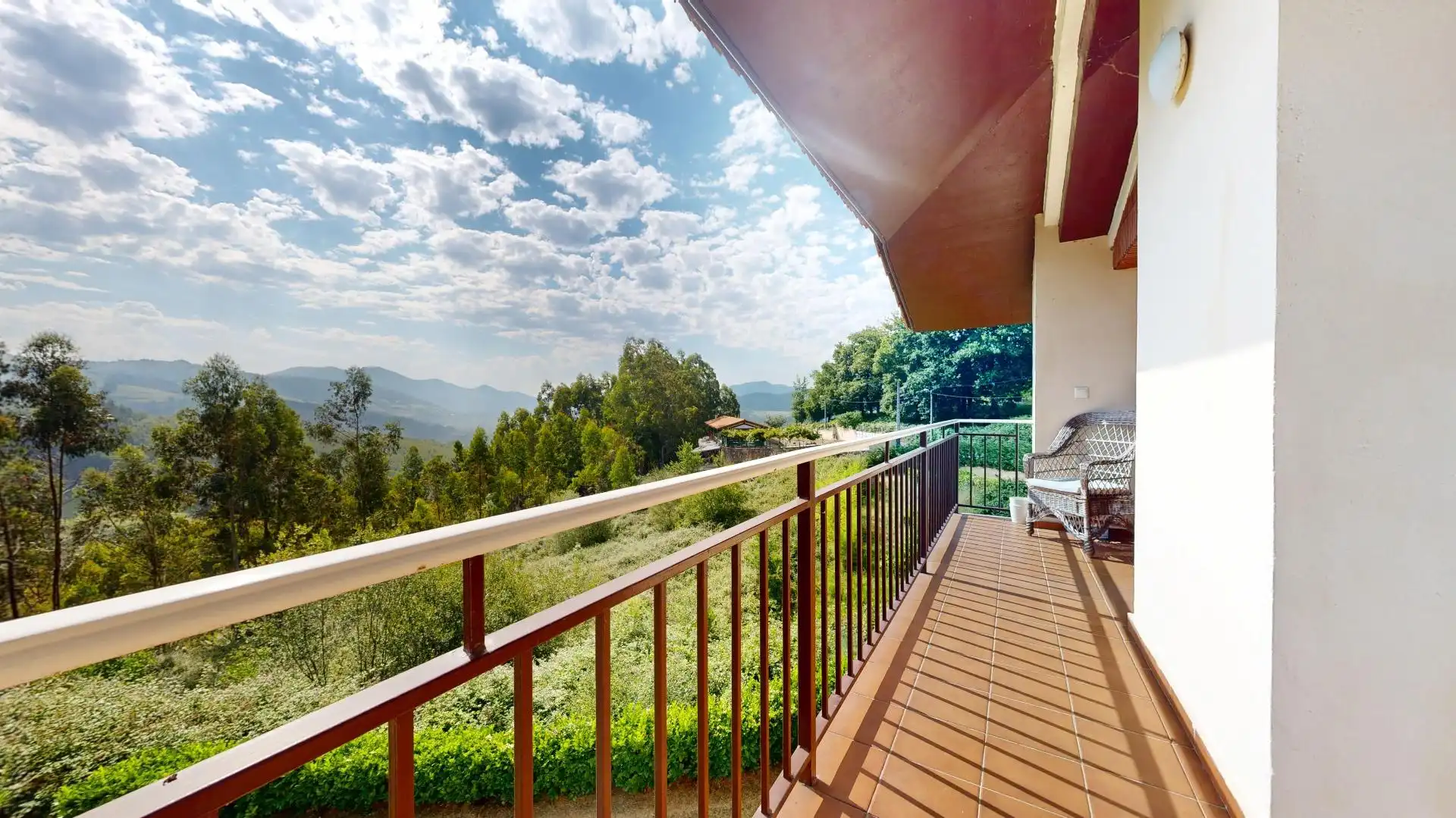 Terraza de Casa adosada en venta en Zalla  con Calefacción, Jardín privado y Terraza