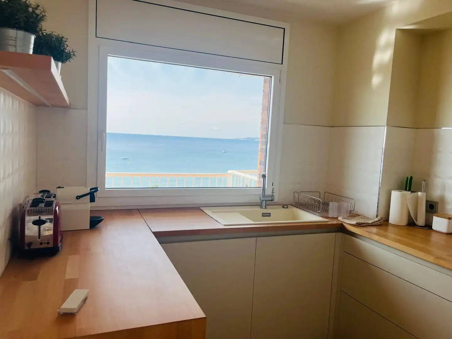 Cocina de Apartamento en venta en Palamós con Aire acondicionado, Calefacción y Terraza