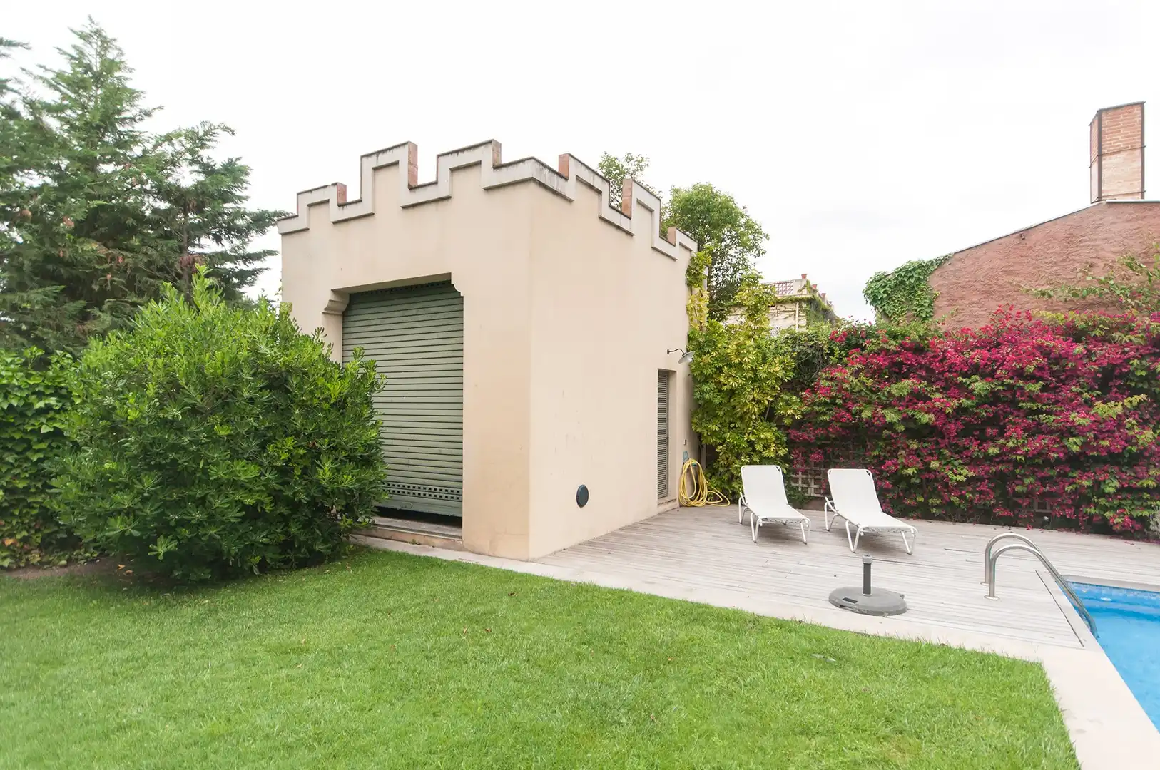 Garden of Houses for rent in Sant Just Desvern  with Air Conditioner, Heating and Terrace