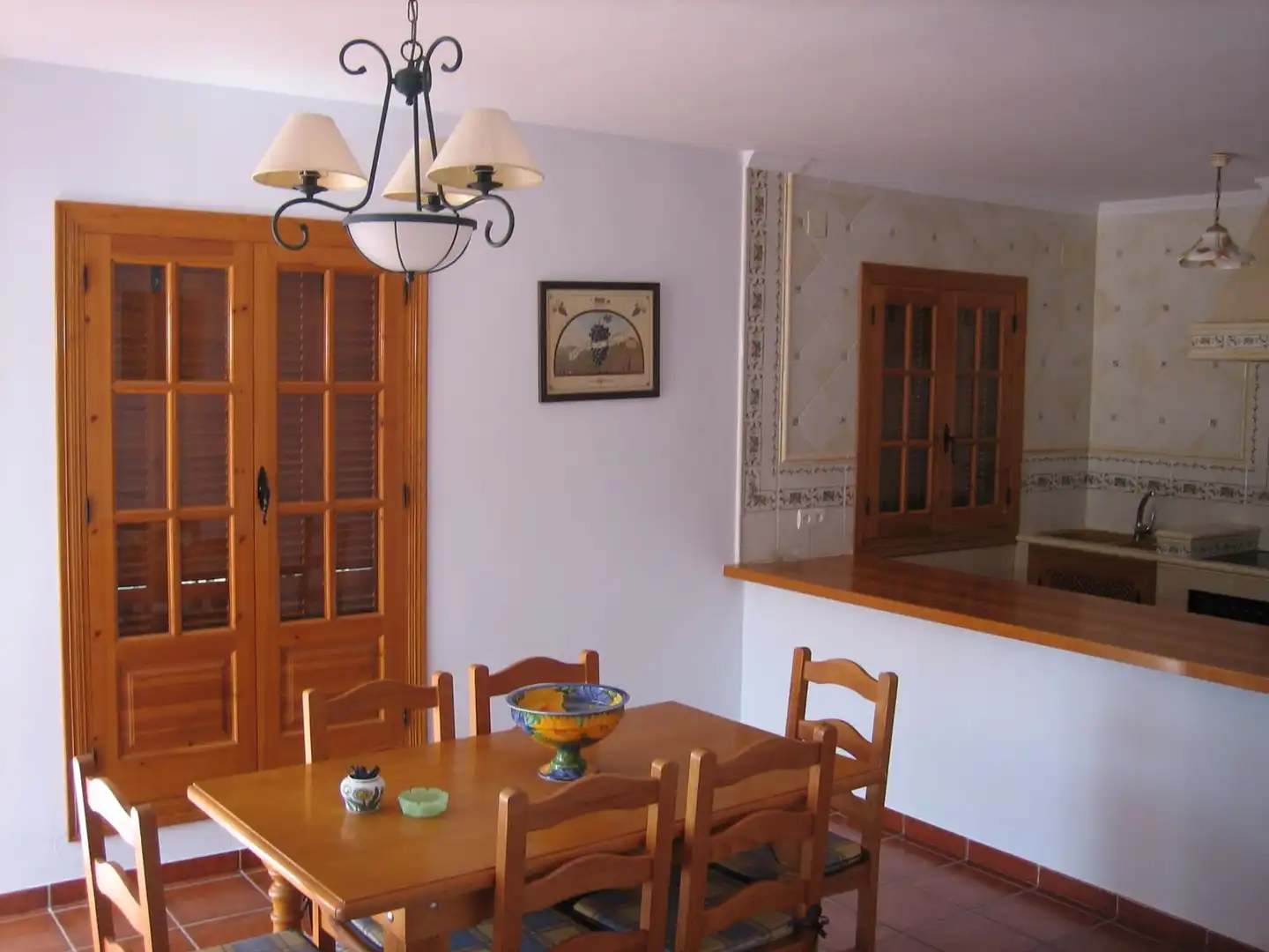 Dining room of Houses for rent in Nerja  with Air Conditioner, Heating and Private garden