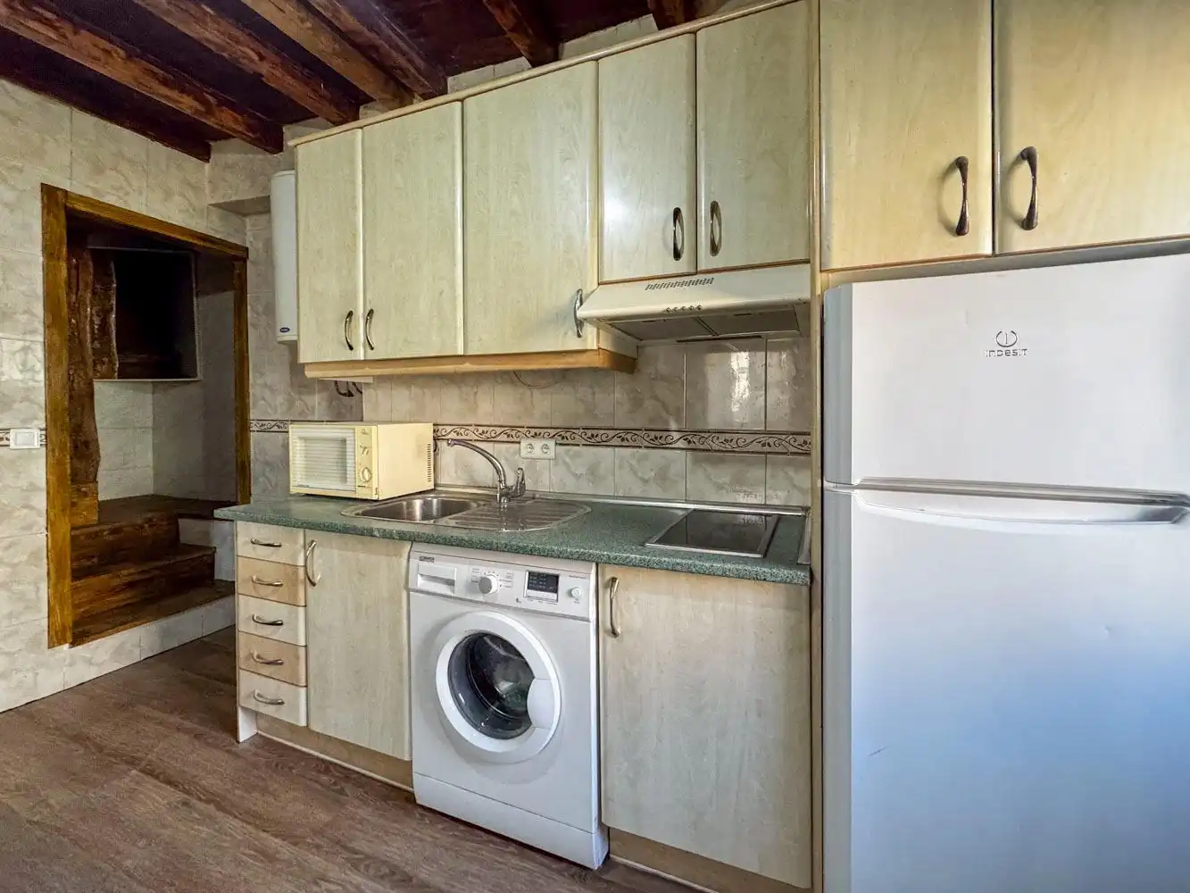 Cocina de Casa o chalet en venta en Horcajo de la Sierra - Aoslos con Calefacción