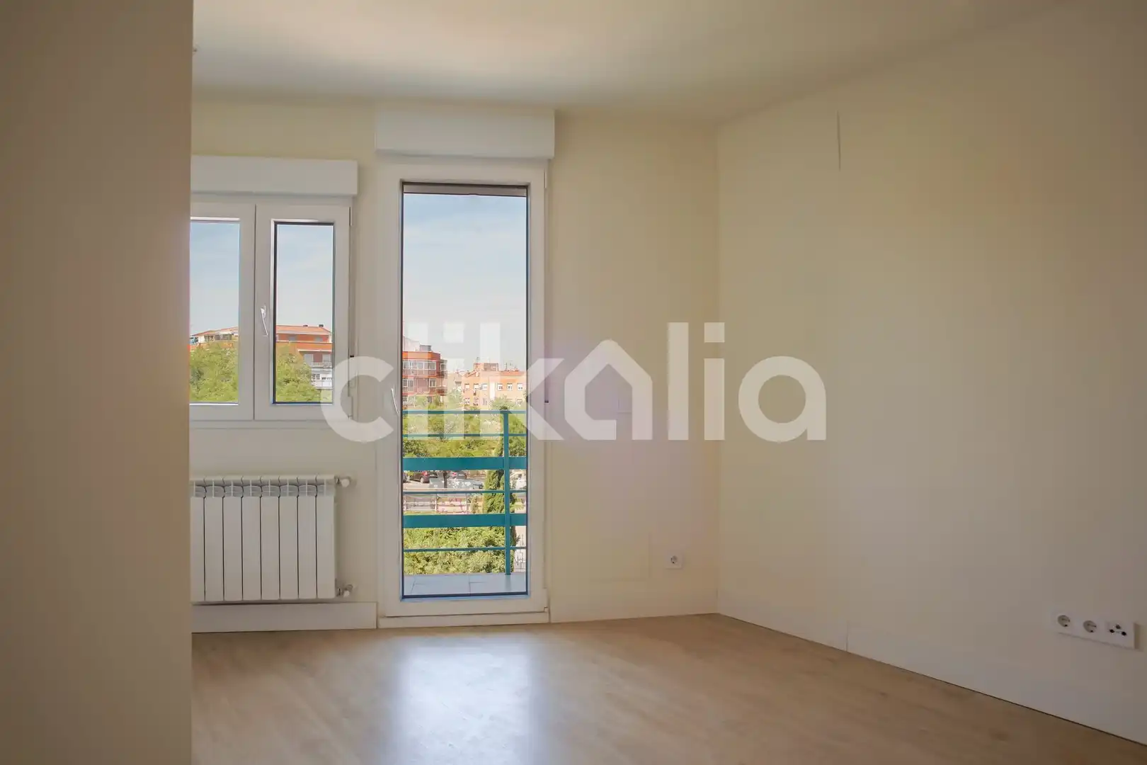 Sala d'estar de Pis de lloguer en Madrid amb Calefacció i Terrassa