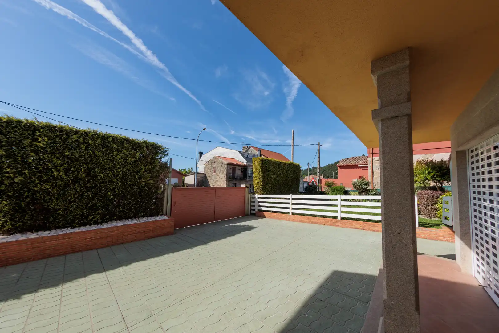 Terraza de Casa o chalet en venta en Vigo  con Jardín privado, Parquet y Terraza