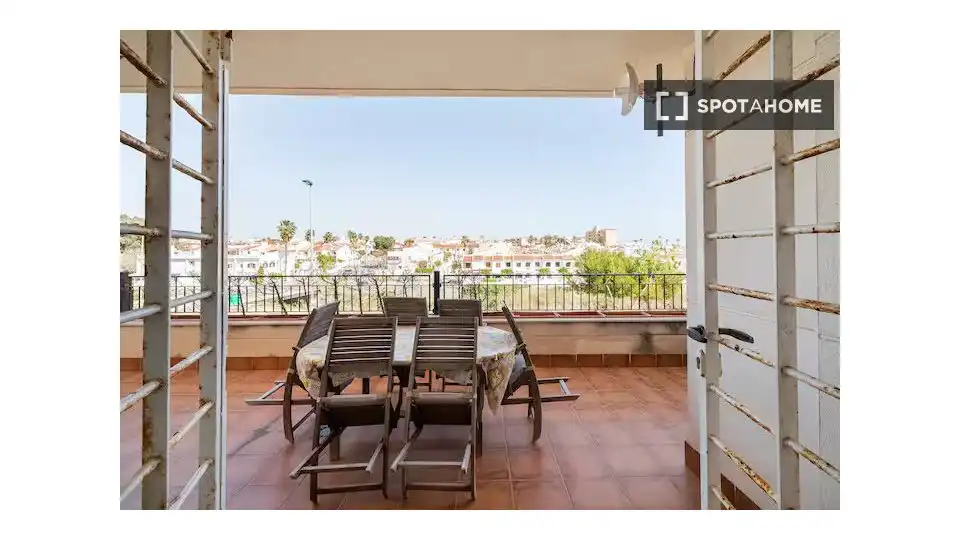 Terrace of Apartments for share in Pilar de la Horadada  with Air Conditioner, Terrace and Furnished