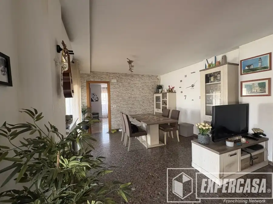 Living room of Attic for sale in Castellón de la Plana / Castelló de la Plana  with Air Conditioner, Terrace and Storage room