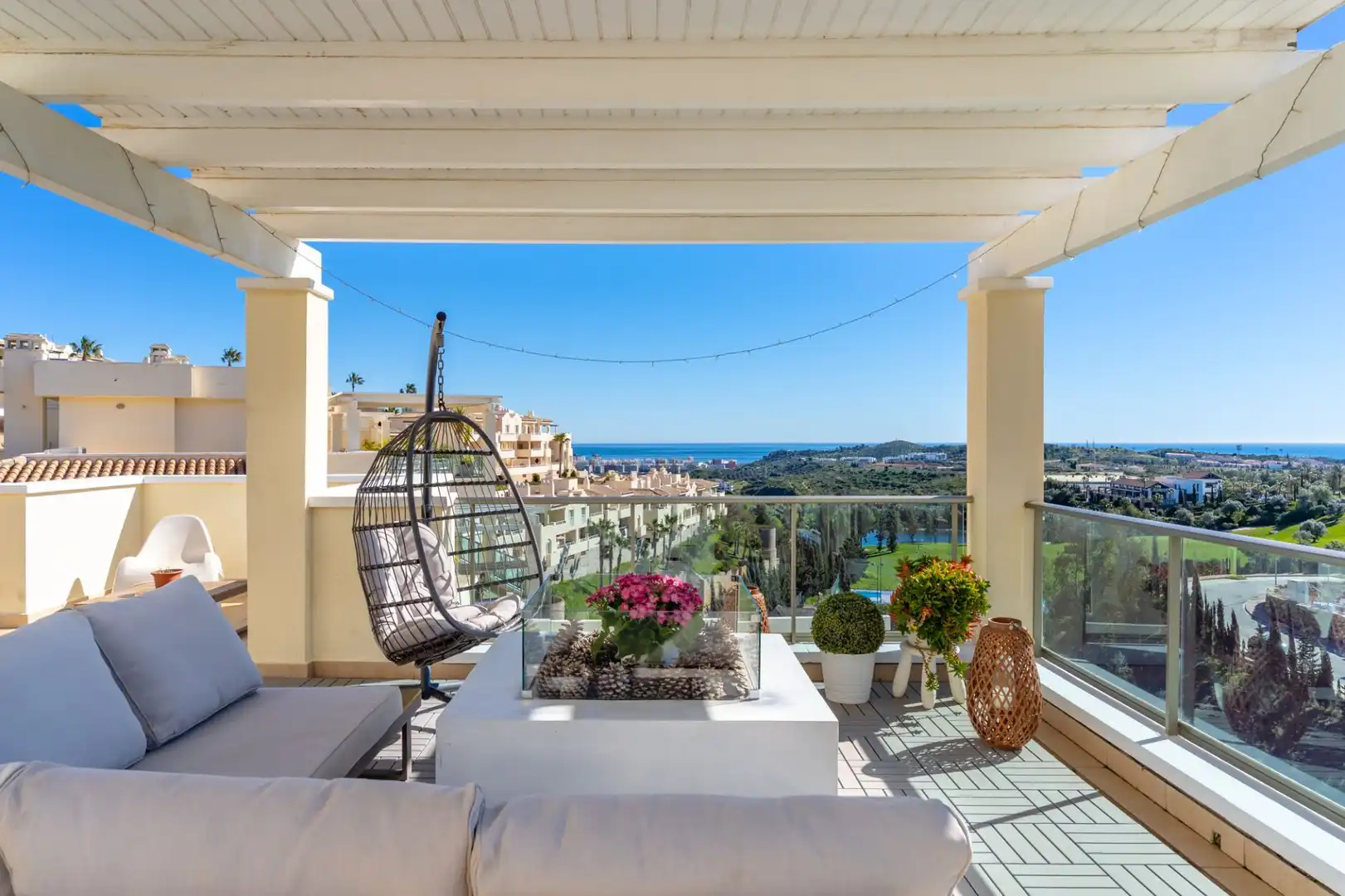 Terraza de Ático en venta en Mijas con Aire acondicionado, Calefacción y Terraza