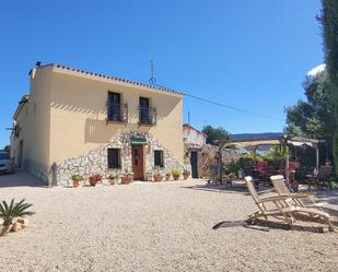 Exterior view of Country house for sale in Monóvar  / Monòver  with Terrace, Swimming Pool and Internet